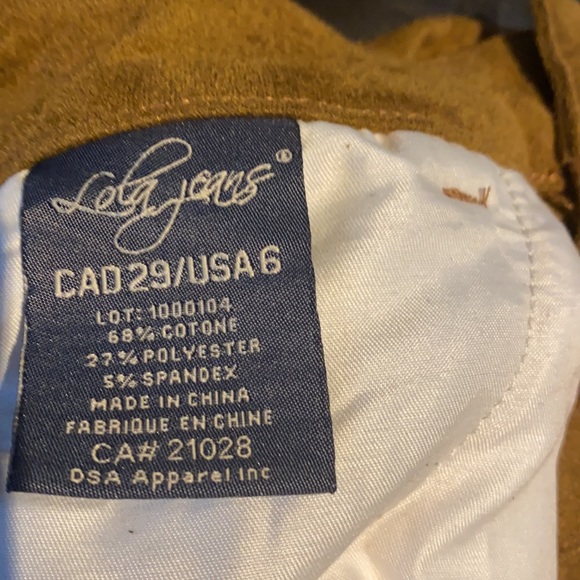Lola brand jeans never worn size 6 - Picture 3 of 4